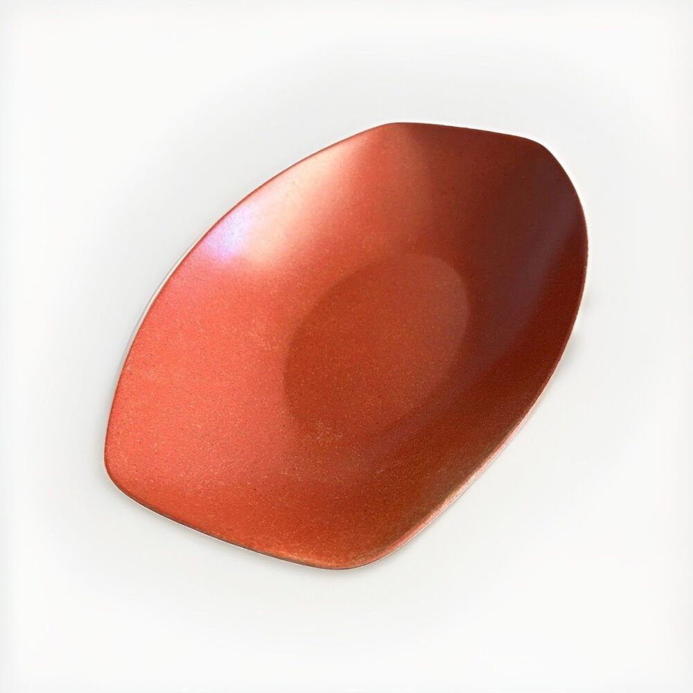 Vintage 1950s/60s MCM Midcentury  Modern Flintwood Oblong Dish Pasadena Calif